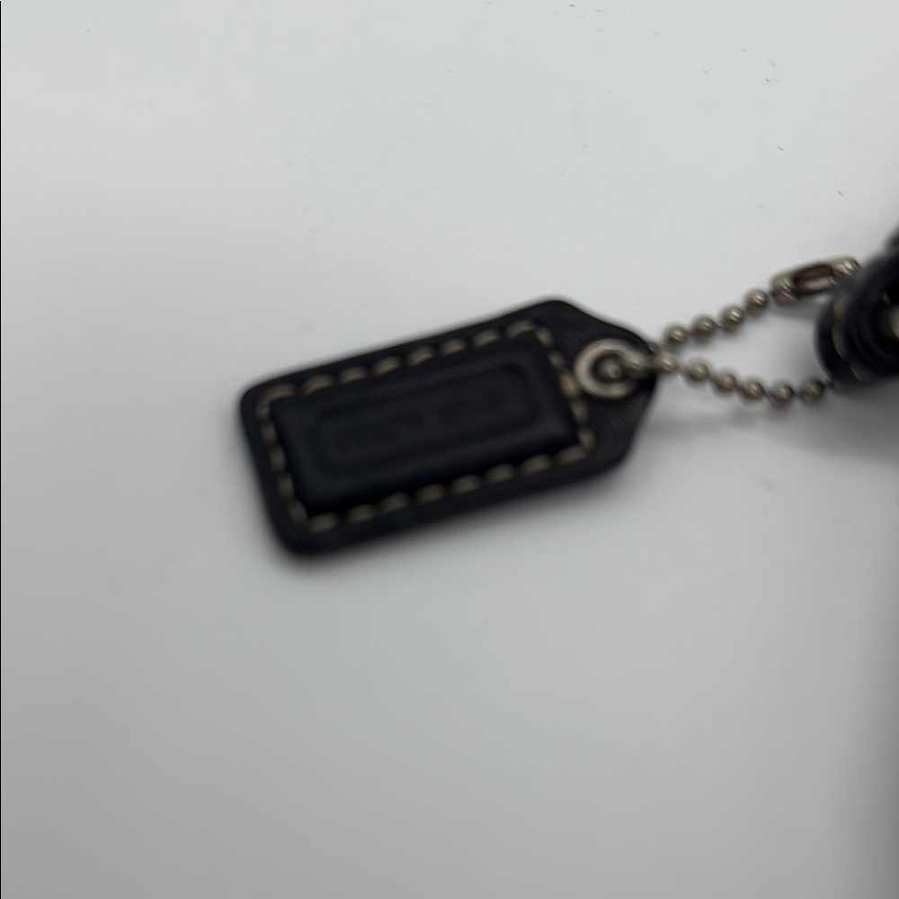 Coach Black and Tan Signature Wristlet Clutch - Picture 2 of 6